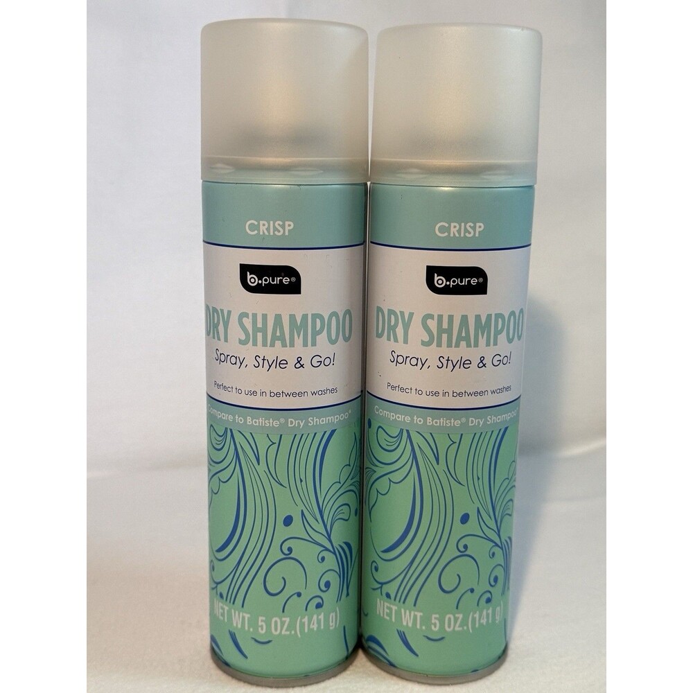 B Pure Crisp Dry Shampoo Spray Standard Size 5 oz (141 g) set of 2